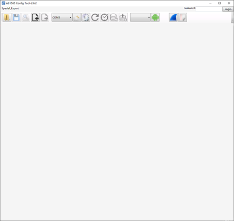 进入1565的配置界面