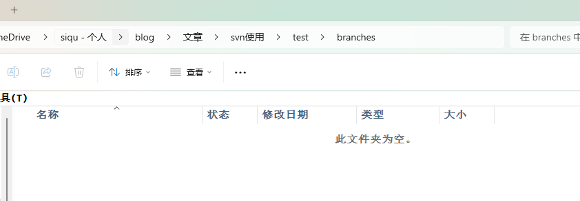 导航到branches路径